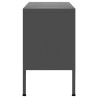 Szafka pod telewizor, antracytowa, 105x35x50 cm, stalowa