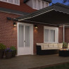 Rama markizy Ze LED Lights Antracyt 500 × 350 cm Aluminium