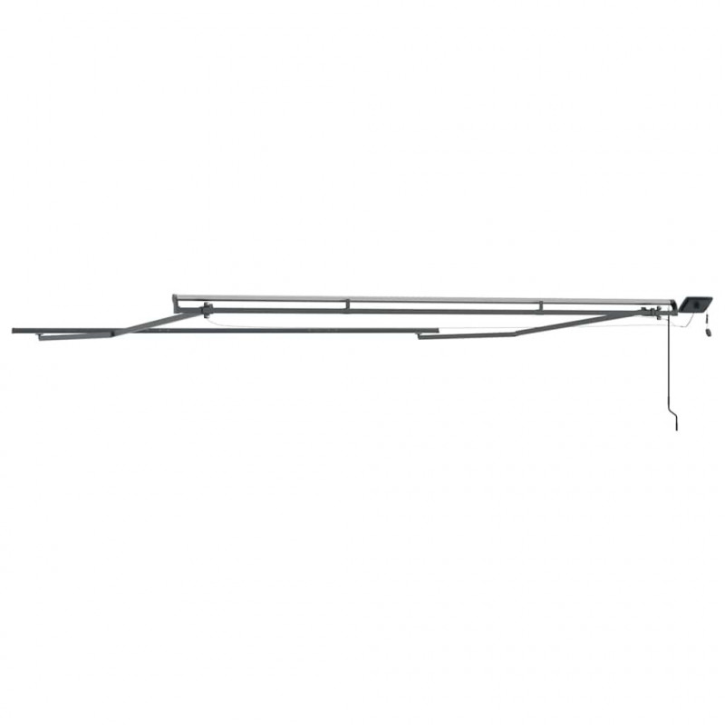 Rama markizy Ze LED Lights Antracyt 500 × 350 cm Aluminium
