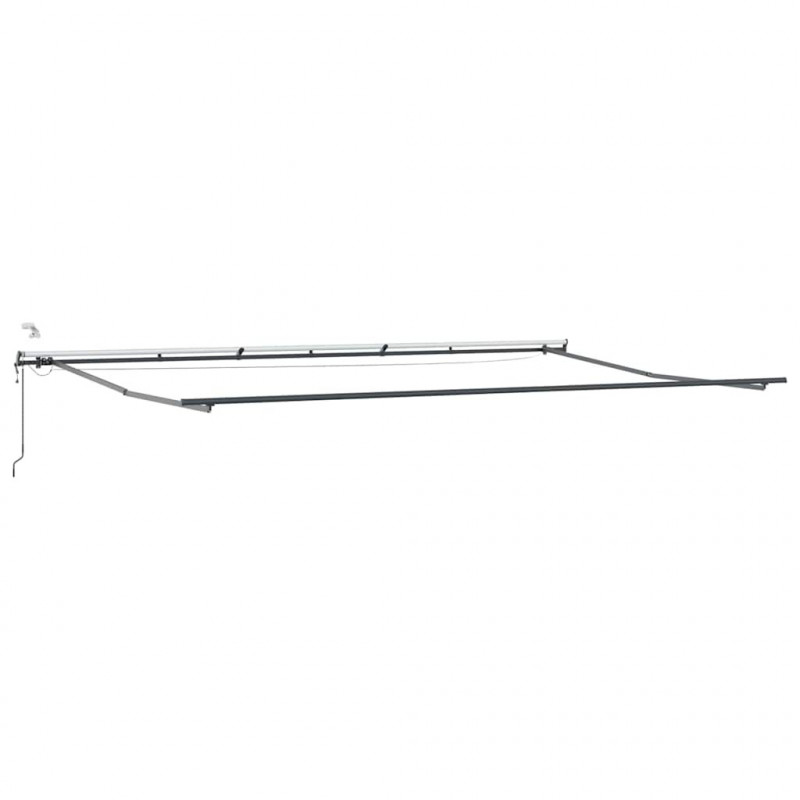 Rama markizy Ze LED Lights Antracyt 600 × 350 cm Aluminium