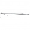 Rama markizy Ze LED Lights Antracyt 600 × 350 cm Aluminium