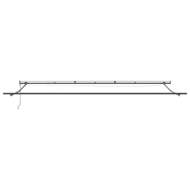 Rama markizy Ze LED Lights Antracyt 600 × 350 cm Aluminium