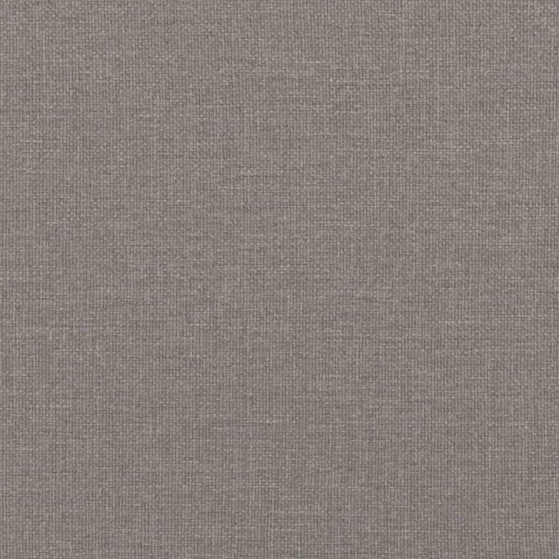 Sofa 2-osobowa, kolor taupe, 120 cm, tapicerowana tkaniną