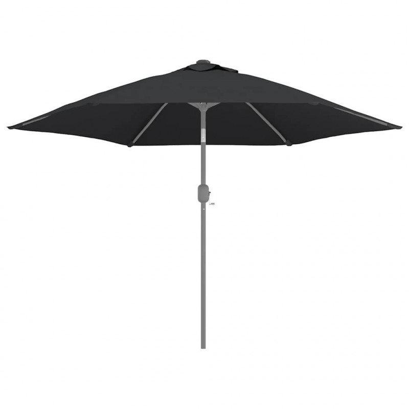 Pokrycie do parasola ogrodowego, czarne, 300 cm