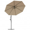 Materiał wymienny do parasola Cantilever Taupe 350 cm