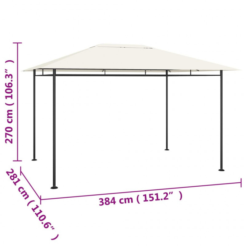 Altana, 384x281x270 cm, kremowa, 180 g/m²