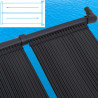 Panele solarne do podgrzewania basenu, 80x310 cm