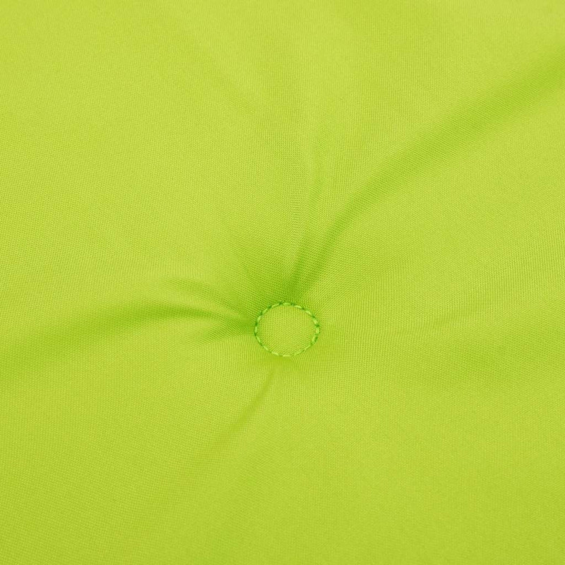 Poduszki na krzesła ogrodowe, 2 szt., jasnozielone, 40x40x4 cm