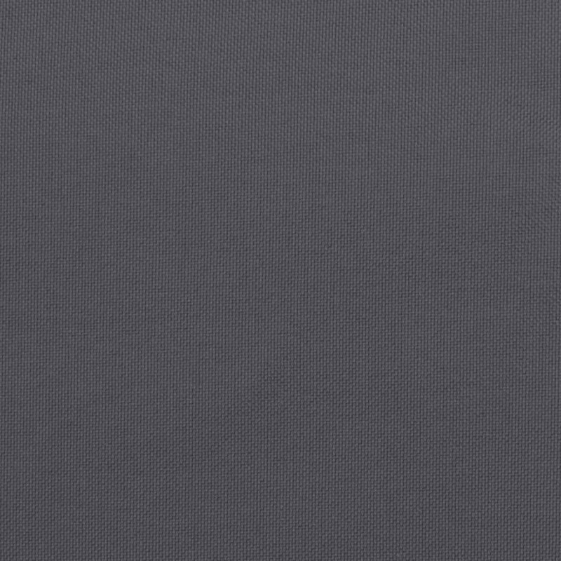 Poduszki na krzesła ogrodowe, 2 szt., antracytowe, 120x50x7 cm