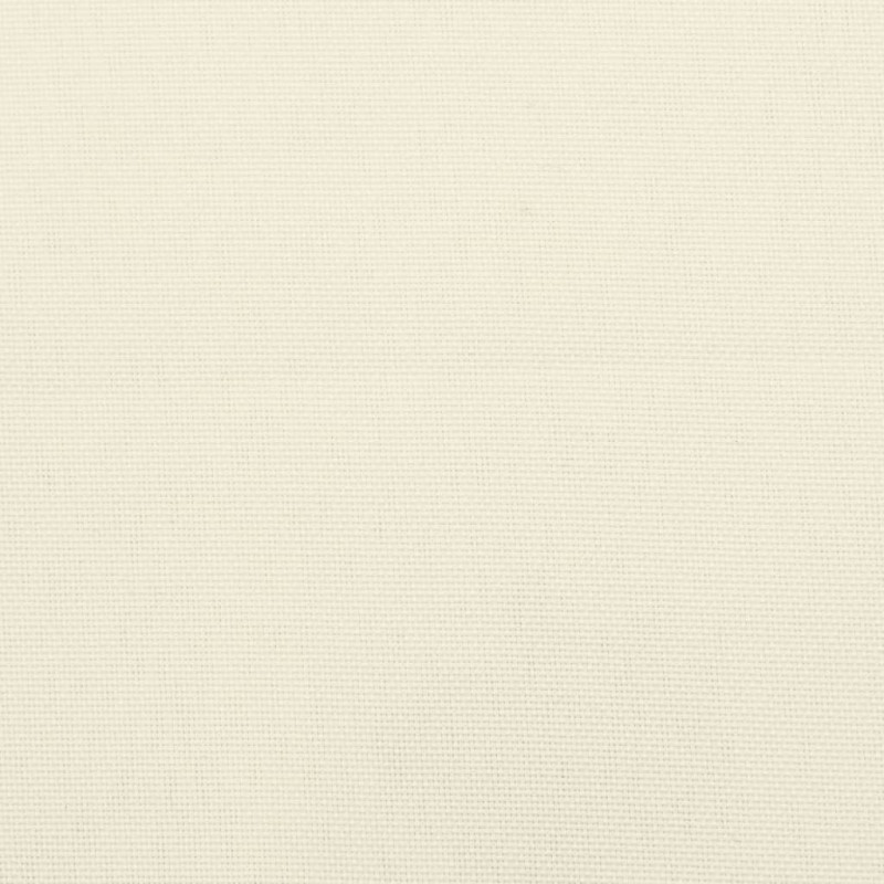 Poduszki na krzesła ogrodowe, 2 szt., kremowe, 120x50x7 cm