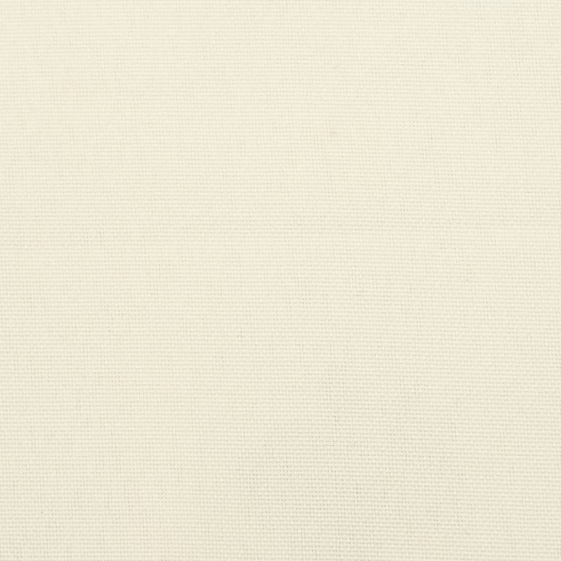 Poduszki na krzesła ogrodowe, 4 szt., kremowe, 100x50x7 cm