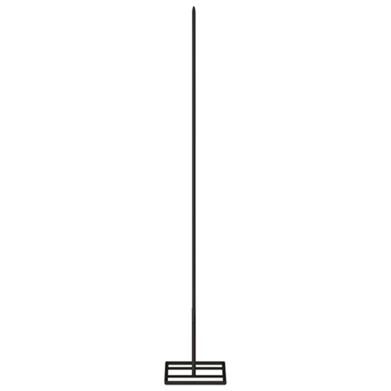 Metalowa choinka świąteczna, do dekoracji, czarna, 90 cm