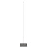 Metalowa choinka świąteczna, do dekoracji, czarna, 90 cm