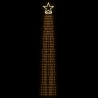 Lampki choinkowe, 320 LED, ciepłe białe światło, 375 cm