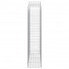 Kosze gabionowe, 30 szt, 200x50x220/240cm, galwanizowane żelazo