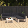 Poduszki na sofę z palet, 7 szt., antracytowe