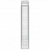 Kosze gabionowe, 20 szt, 200x50x220/240cm, galwanizowane żelazo