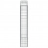 Kosze gabionowe, 25 szt, 200x50x220/240cm, galwanizowane żelazo
