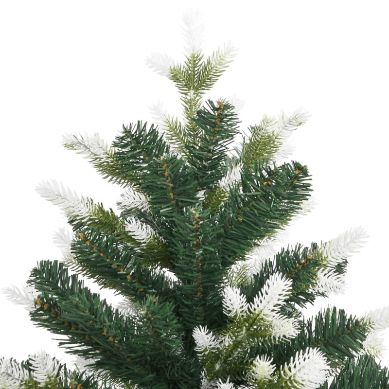 Sztuczna choinka zawiasowa, ośnieżona, 180 cm