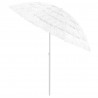 Parasol plażowy w hawajskim stylu, biały, 240 cm