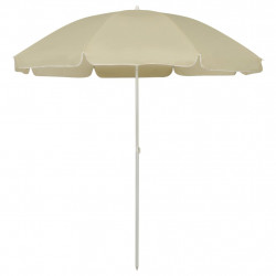 Parasol plażowy, piaskowy żółty, 240 cm