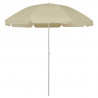 Parasol plażowy, piaskowy żółty, 240 cm