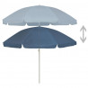 Parasol plażowy, niebieski, 240 cm
