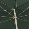 Parasol plażowy, zielony, 240 cm