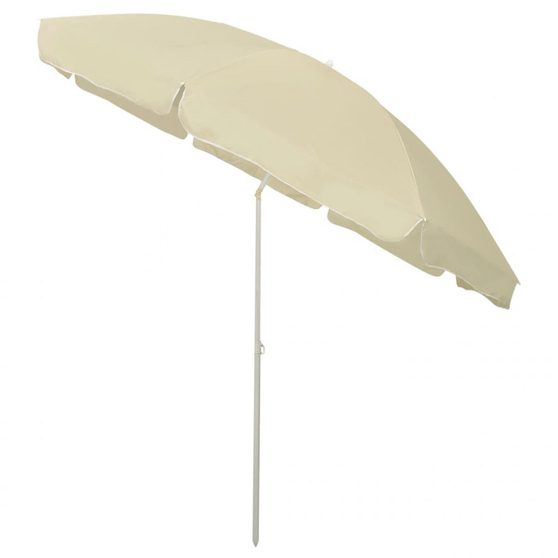 Parasol plażowy, piaskowy żółty, 300 cm