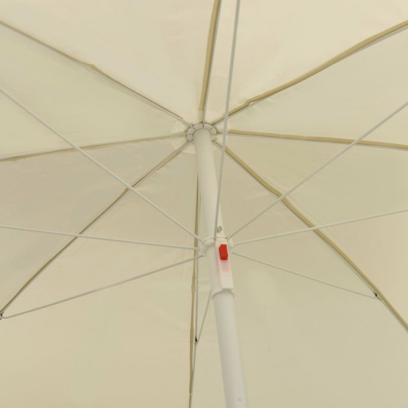 Parasol plażowy, piaskowy żółty, 300 cm