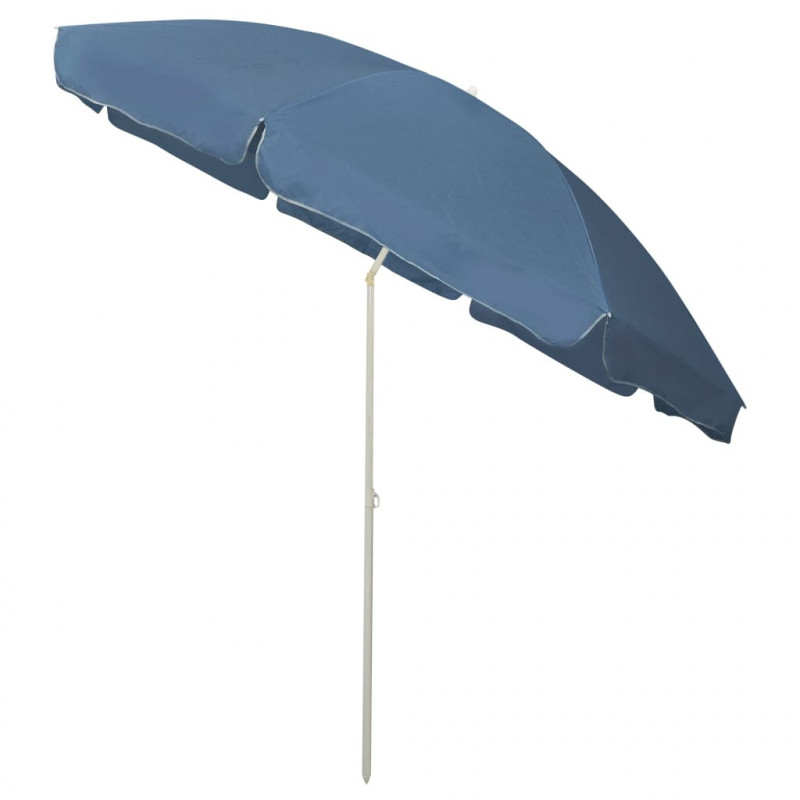 Parasol plażowy, niebieski, 300 cm