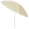Parasol plażowy, piaskowy żółty, 240 cm
