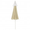 Parasol plażowy, piaskowy żółty, 240 cm