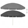 Parasol plażowy, antracytowy, 240 cm