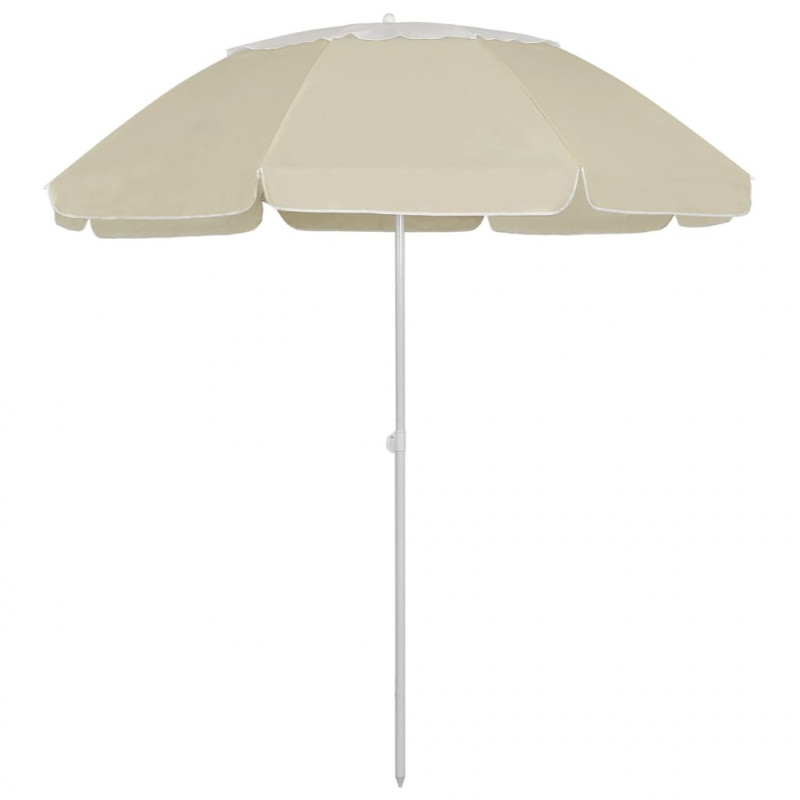 Parasol plażowy, piaskowy żółty, 300 cm