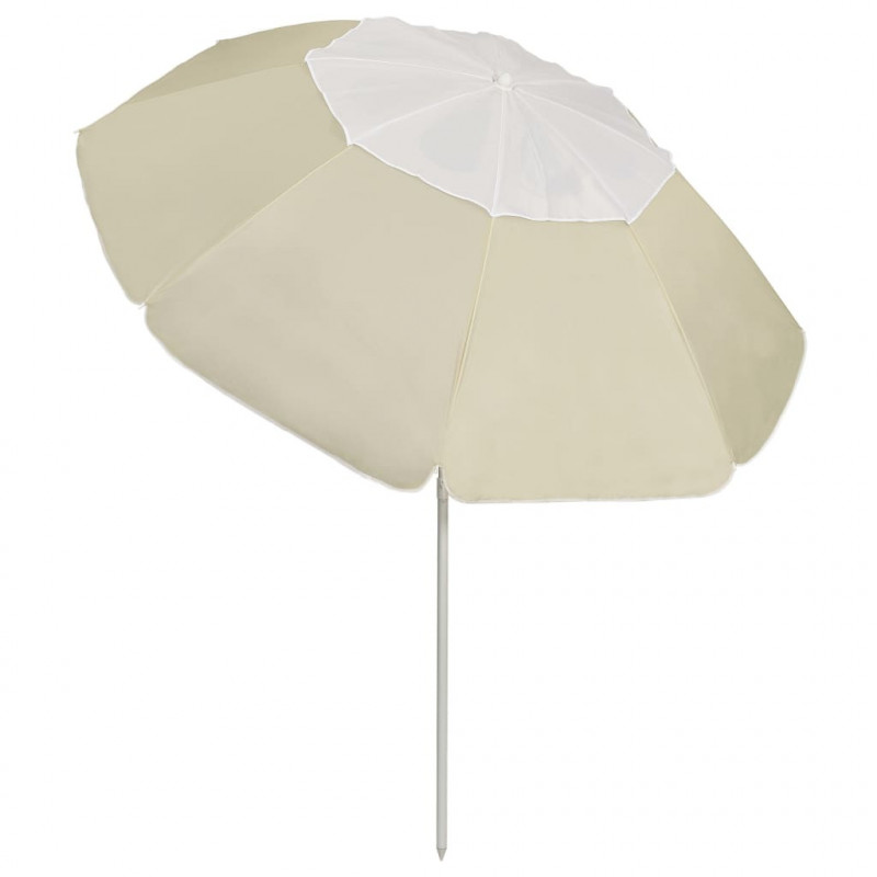Parasol plażowy, piaskowy żółty, 300 cm