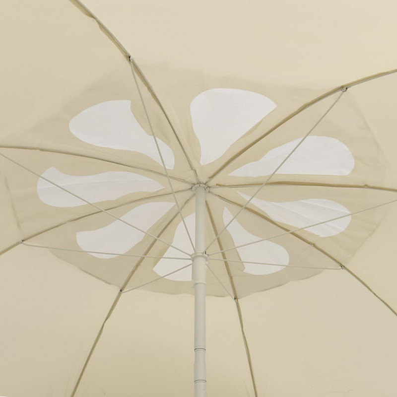 Parasol plażowy, piaskowy żółty, 300 cm
