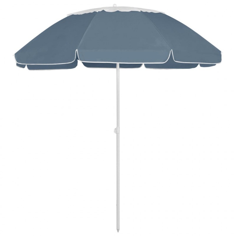 Parasol plażowy, niebieski, 300 cm