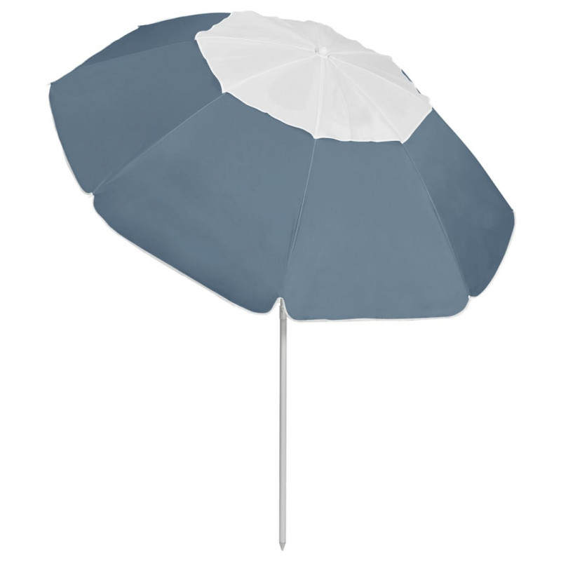 Parasol plażowy, niebieski, 300 cm