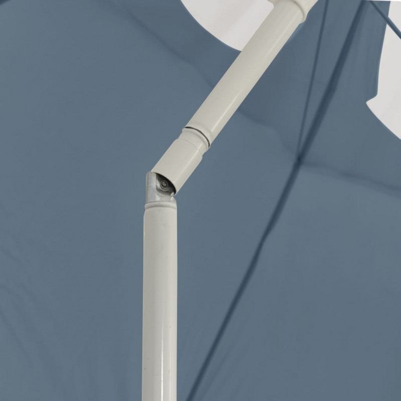 Parasol plażowy, niebieski, 300 cm