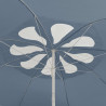 Parasol plażowy, niebieski, 300 cm