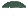 Parasol plażowy, zielony, 300 cm