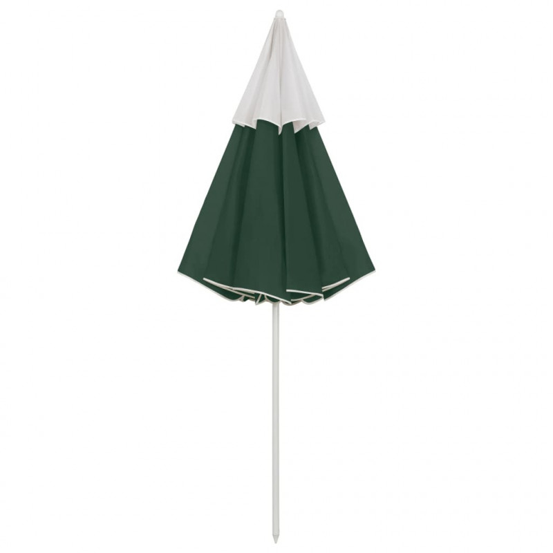 Parasol plażowy, zielony, 300 cm