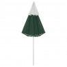 Parasol plażowy, zielony, 300 cm