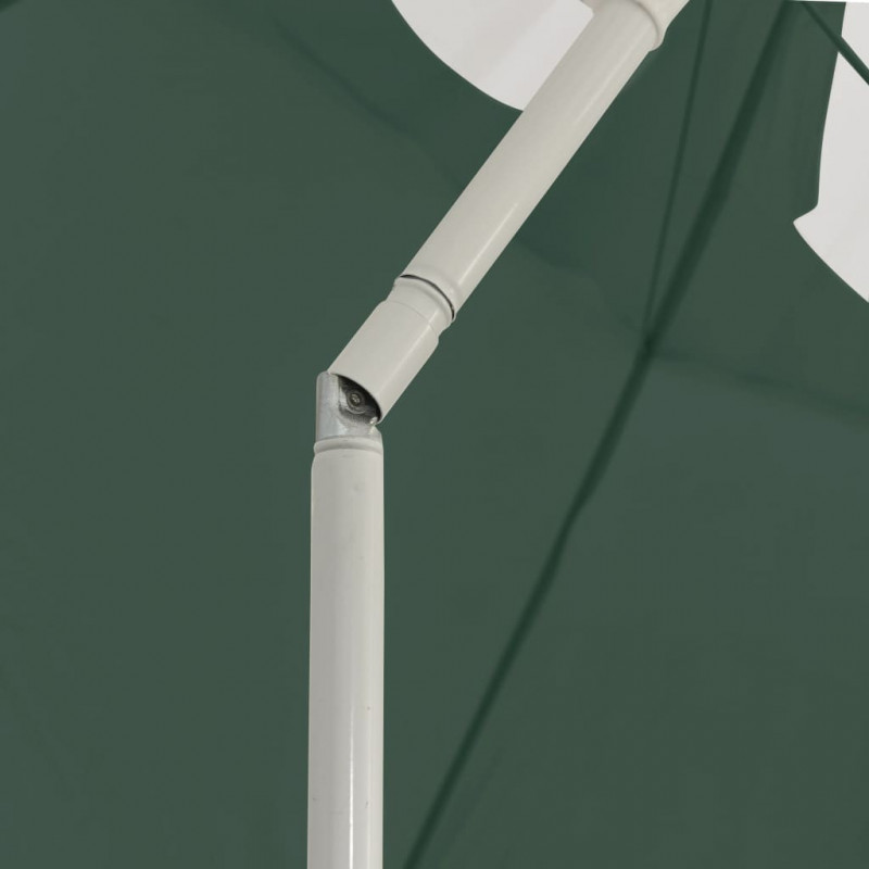 Parasol plażowy, zielony, 300 cm