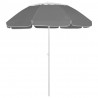 Parasol plażowy, antracytowy, 300 cm