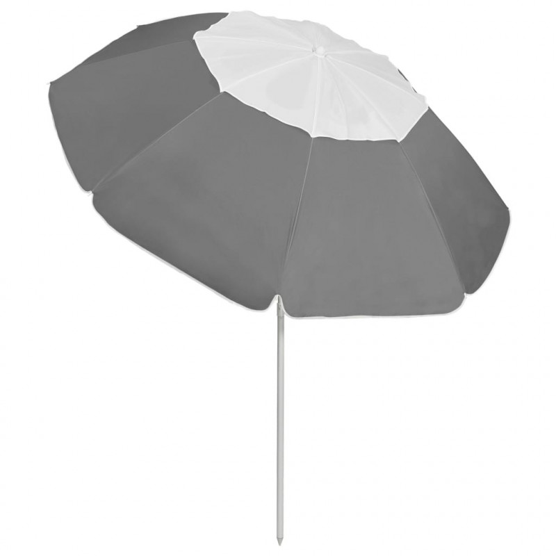 Parasol plażowy, antracytowy, 300 cm