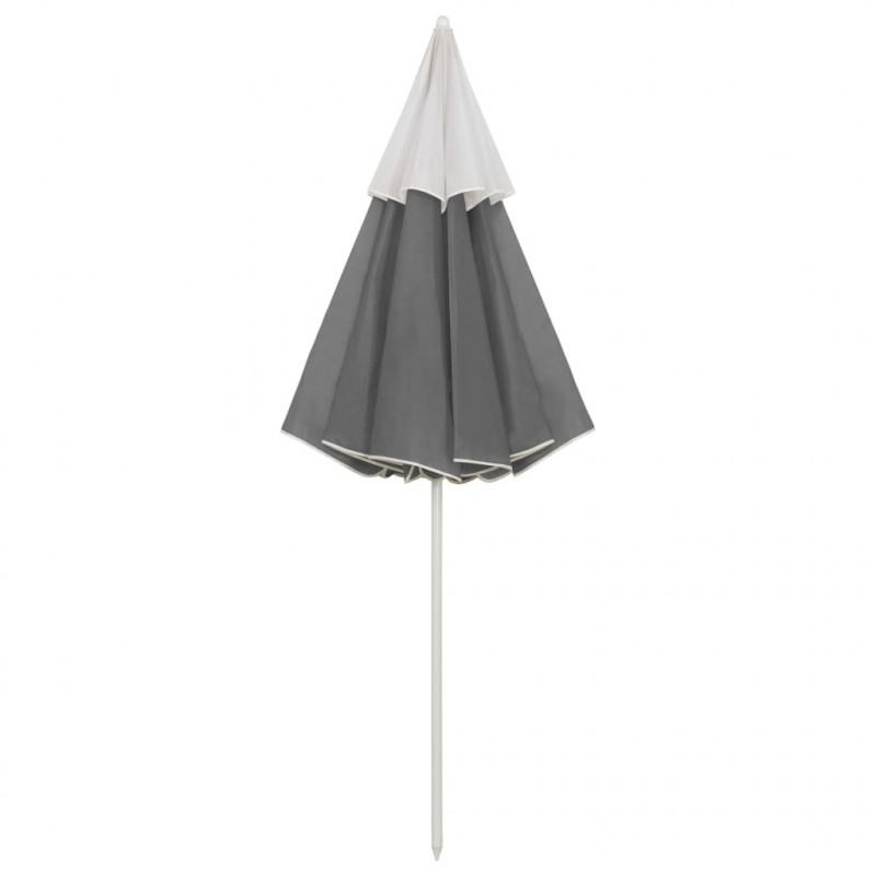 Parasol plażowy, antracytowy, 300 cm