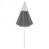 Parasol plażowy, antracytowy, 300 cm