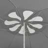Parasol plażowy, antracytowy, 300 cm